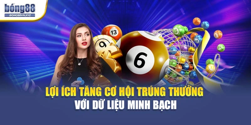 Lợi ích tăng cơ hội trúng thưởng với dữ liệu minh bạch